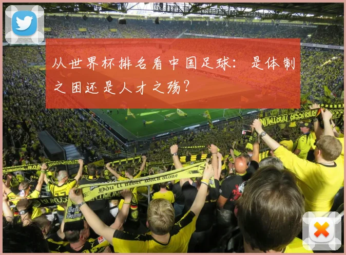 从世界杯排名看中国足球：是体制之困还是人才之殇？